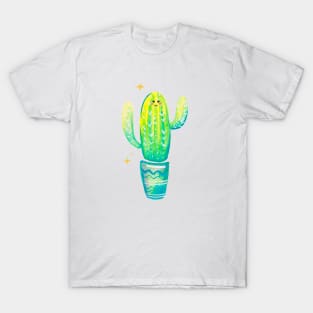 Cute Green Cactus T-Shirt